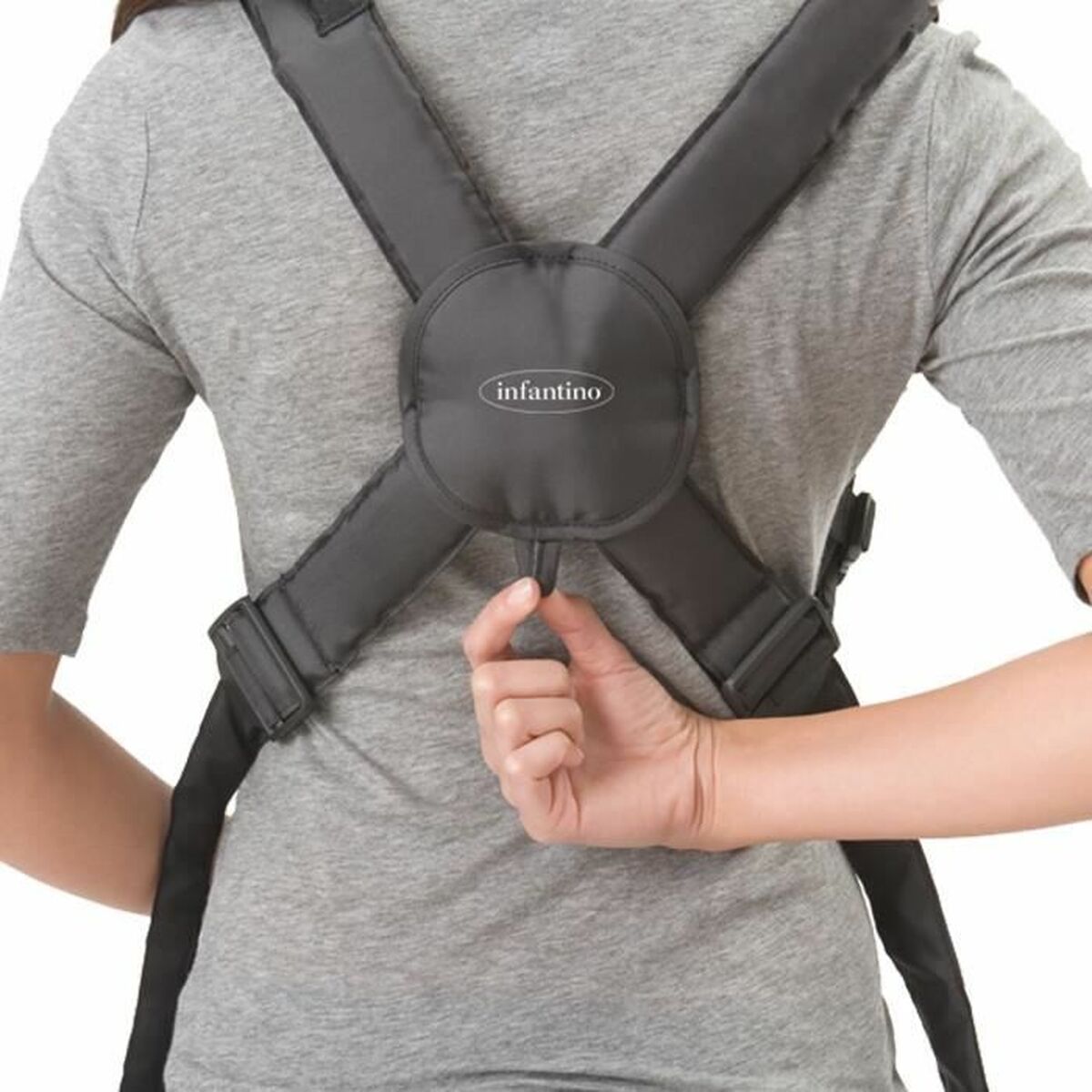 Baby Carrier Backpack Infantino Classic Carrier Black + 0 Months-3