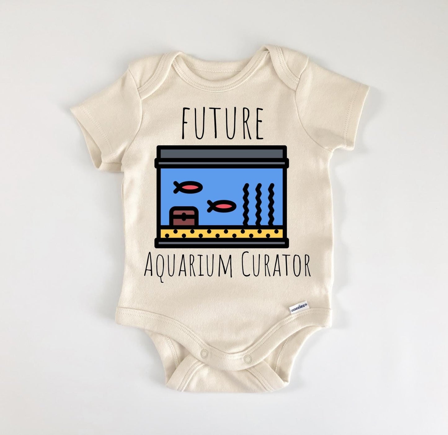 Aquarium - Baby Boy Girl Clothes Infant Bodysuit Funny Cute-0