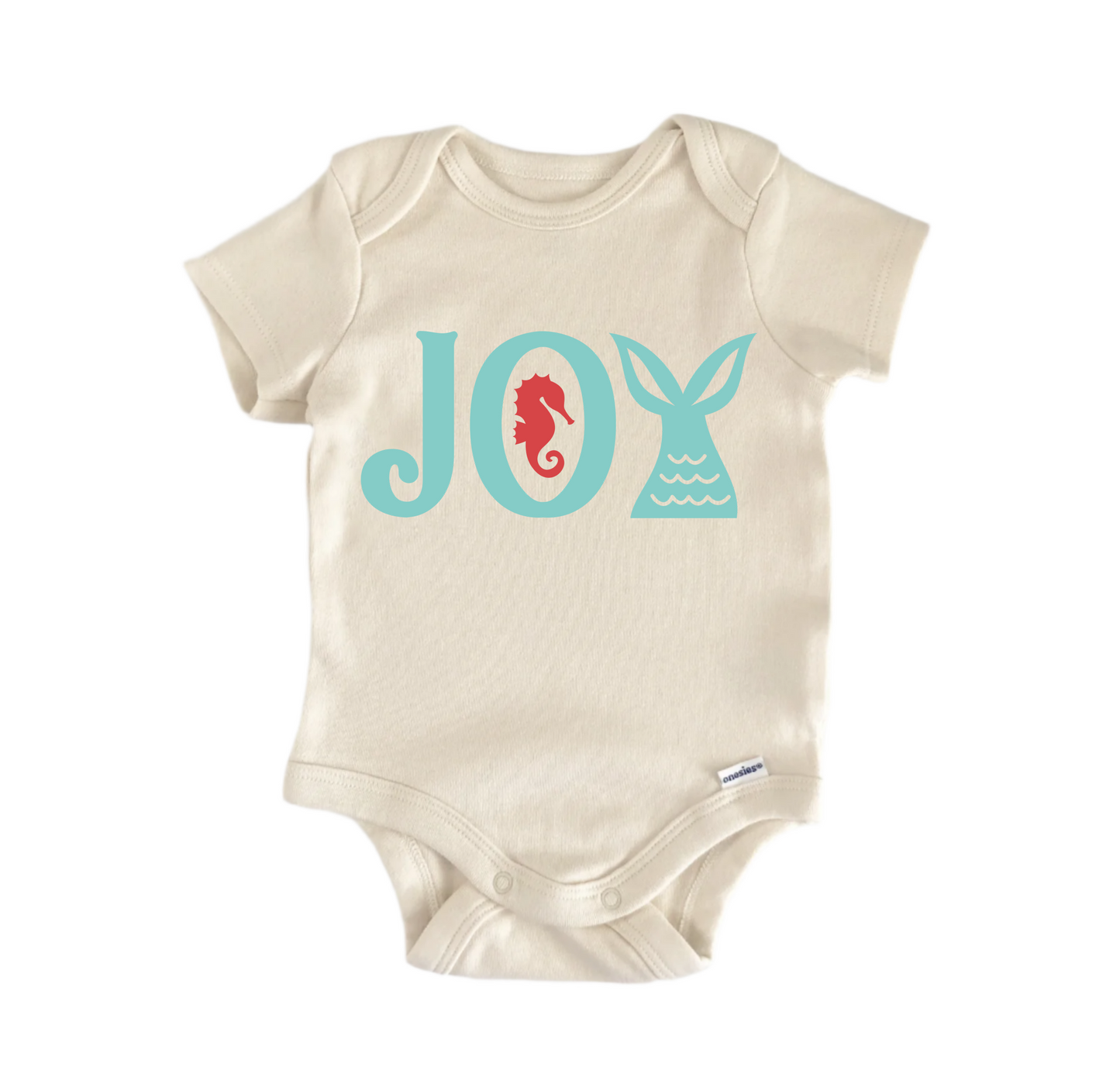 Joy Ocean Beach Chrismas- Baby Boy Girl Clothes Infant Bodysuit Funny Cute-0