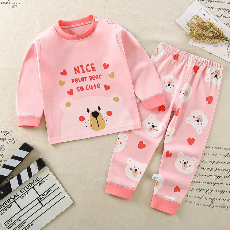 Two Piece Cotton Pajamas multivariant-15