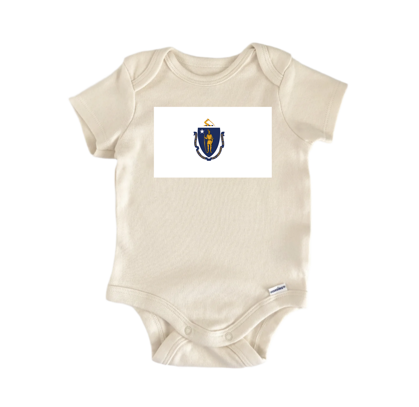 Massachusetts - Baby Boy Girl Clothes Infant Bodysuit Funny Cute-0