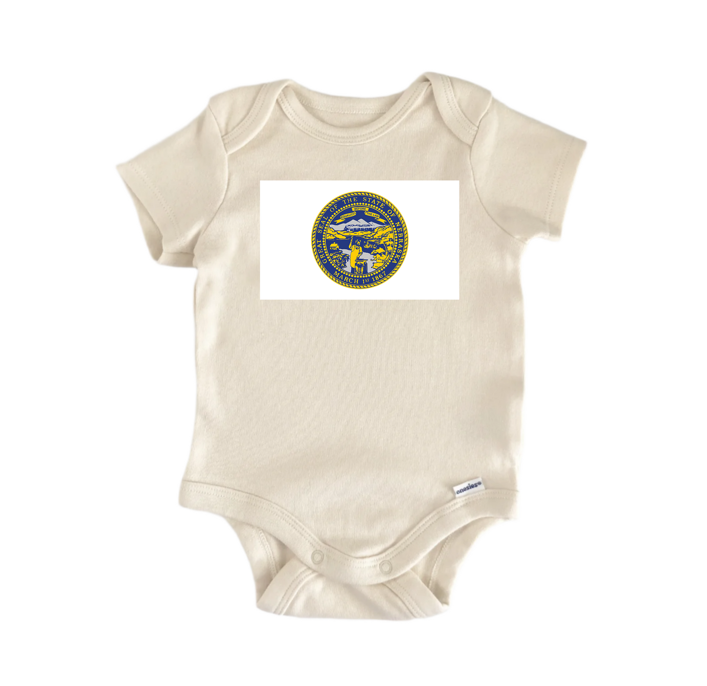 Nebraska - Baby Boy Girl Clothes Infant Bodysuit Funny Cute-0