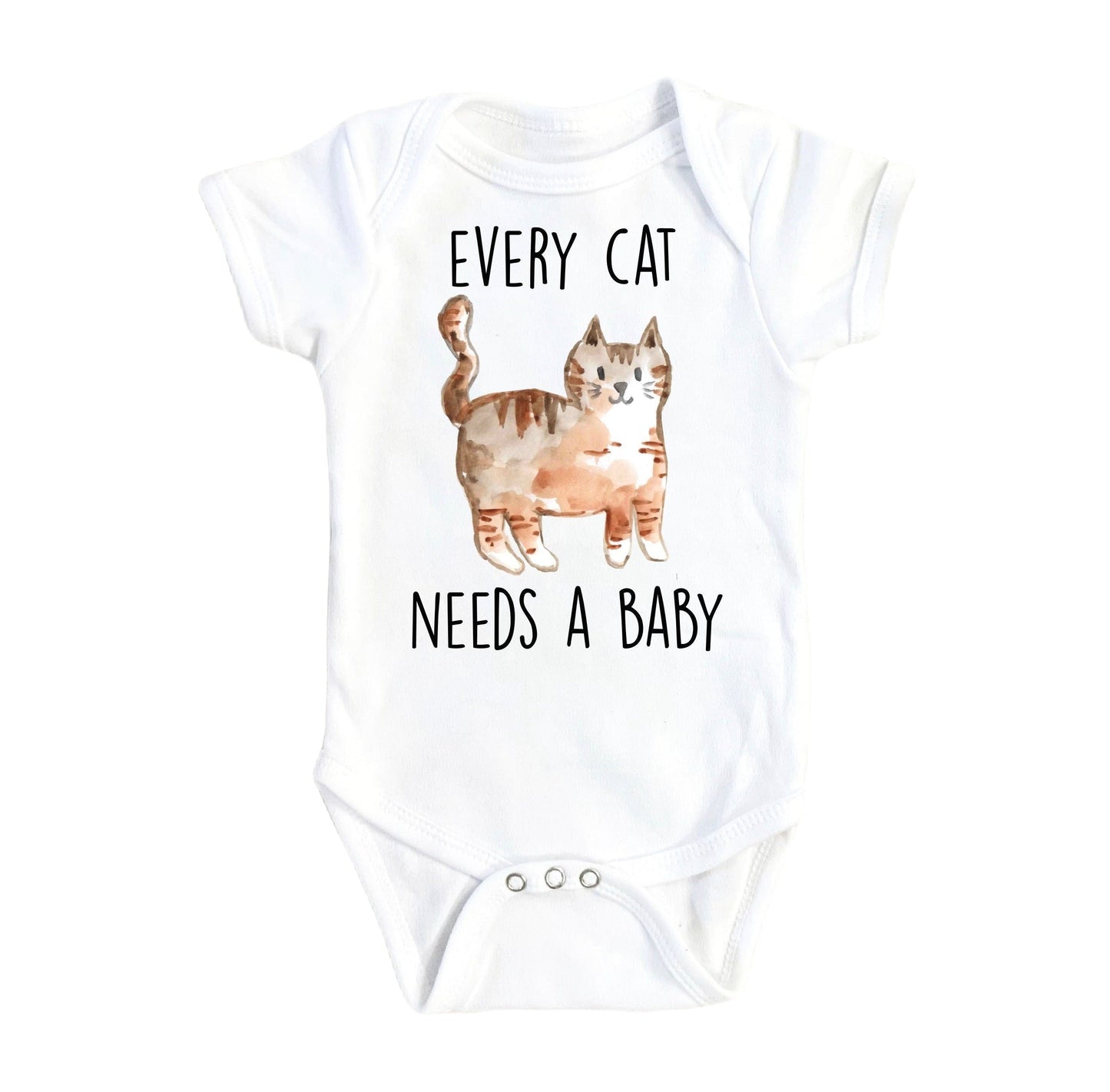 Cat Needs Baby - Baby Boy Girl Clothes Infant Bodysuit Funny Cute Newborn-0
