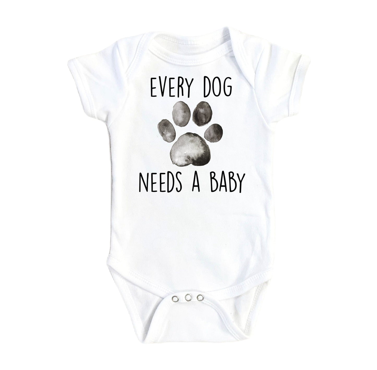 Dog Needs Baby - Baby Boy Girl Clothes Infant Bodysuit Funny Cute Newborn-0