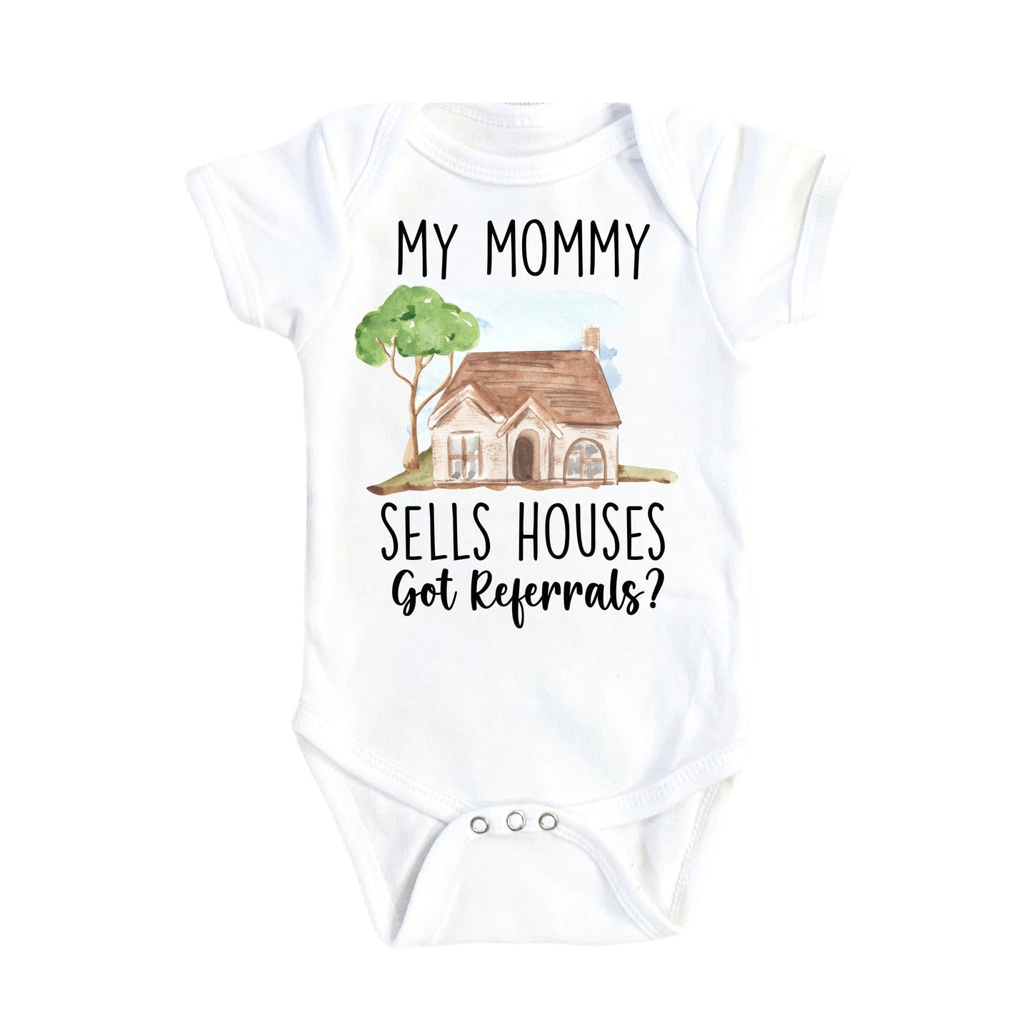 Real Estate - Baby Boy Girl Clothes Infant Bodysuit Funny Cute Newborn 1D-0