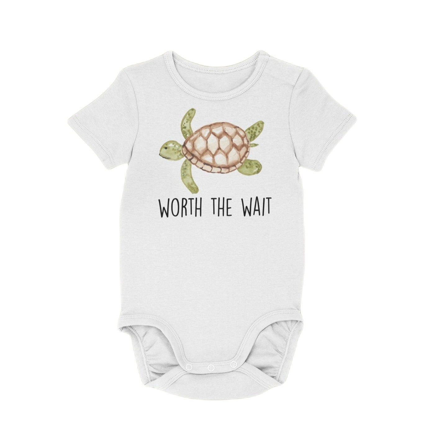 Rainbow Baby Turtle - Baby Boy Girl Clothes Infant Bodysuit Funny Cute Newborn-0