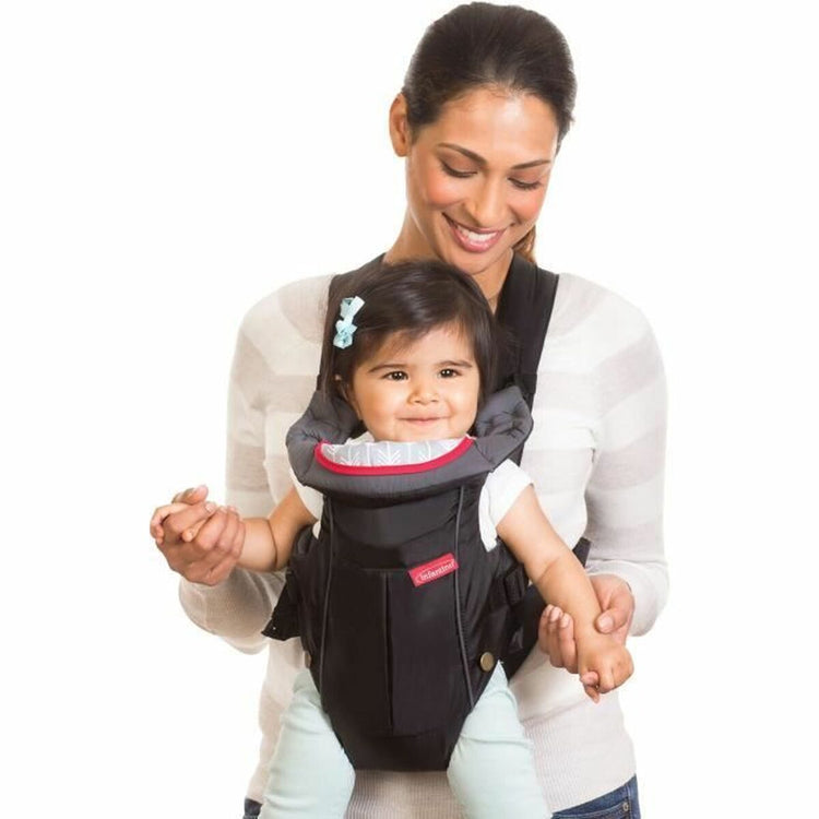 Baby Carrier Backpack Infantino Classic Carrier Black + 0 Months-2