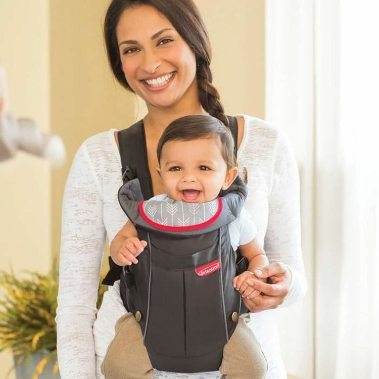 Baby Carrier Backpack Infantino Classic Carrier Black + 0 Months-1