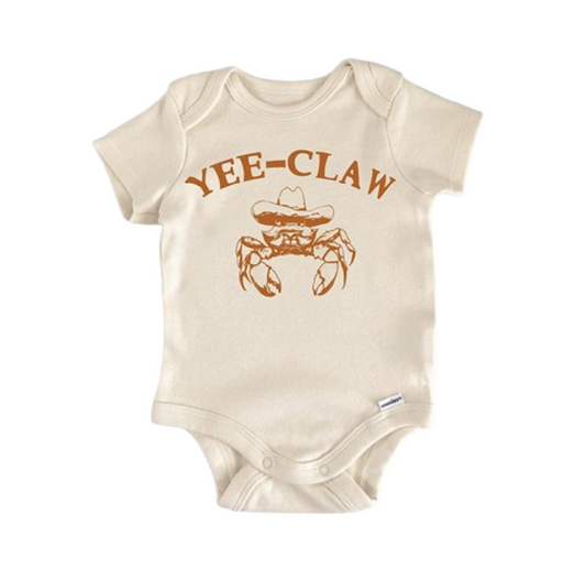 Crab Summer Beach - Baby Boy Girl Clothes Infant Bodysuit Funny Cute-0