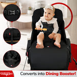 GillyGro Pro | 5-in-1 Parent Backpack with Inbuilt Booster & 13" Laptop Pocket-1