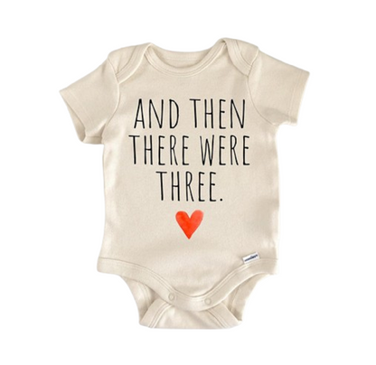 3rd Baby Pregnancy Announcement - Baby Boy Girl Clothes Infant Bodysuit Funny Cute-0