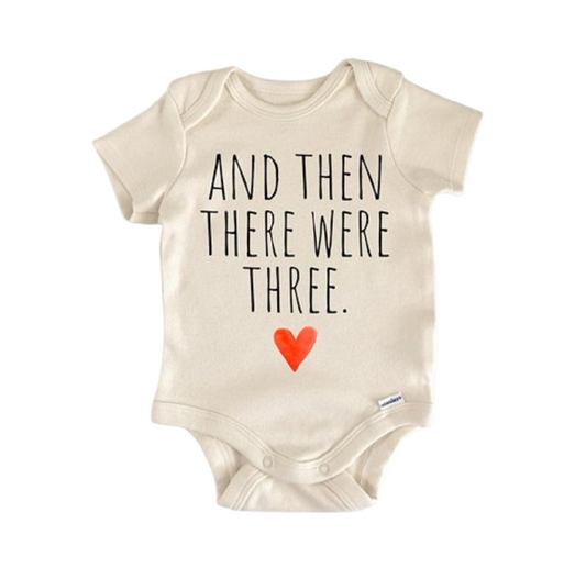 3rd Baby Pregnancy Announcement - Baby Boy Girl Clothes Infant Bodysuit Funny Cute-0