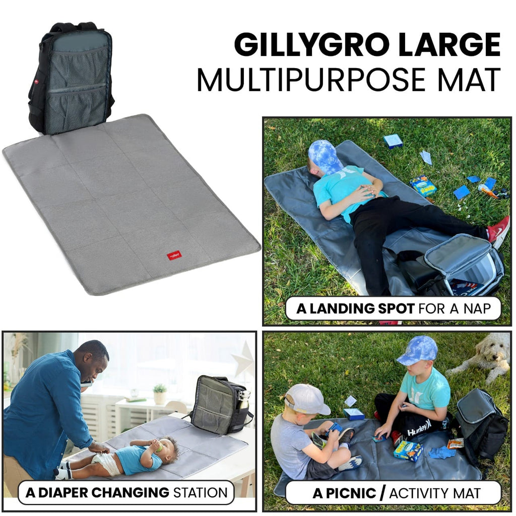 GillyGro Pro | 5-in-1 Parent Backpack with Inbuilt Booster & 13" Laptop Pocket-2