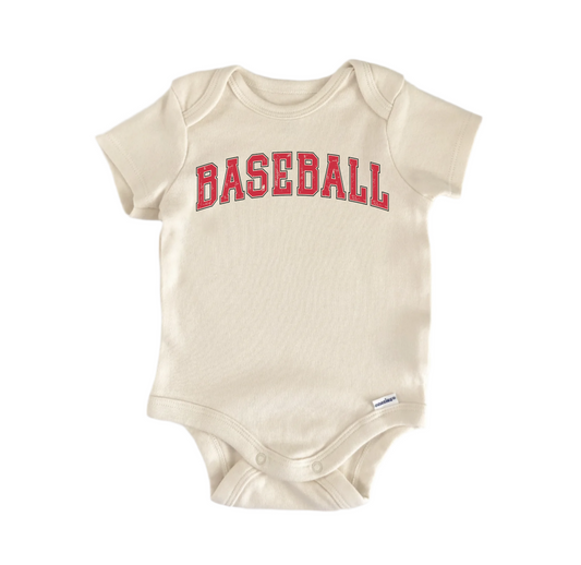Baseball -  Baby Boy Girl Clothes  Bodysuit Funny Cute-0