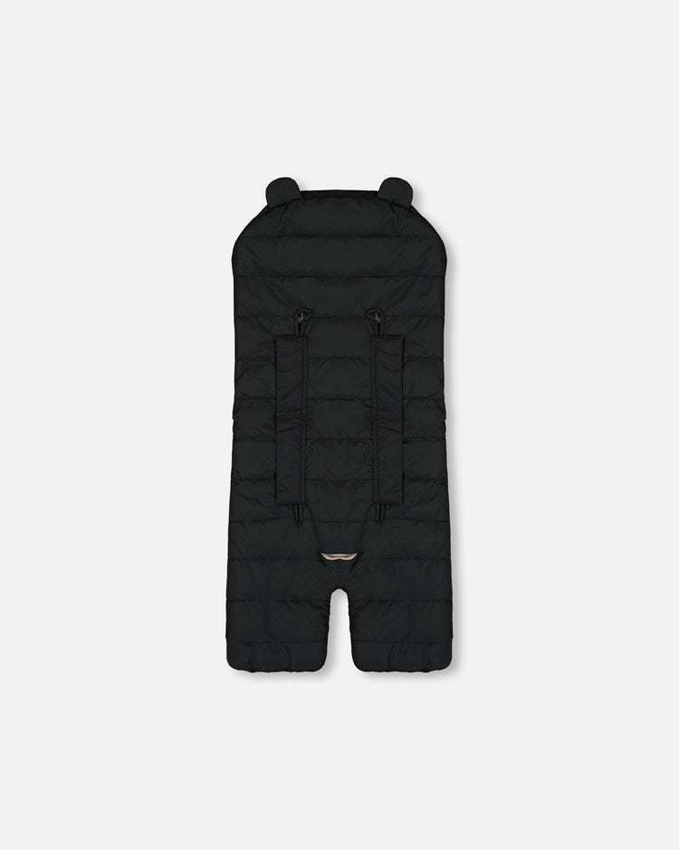 Snugly Baby Wrap Designed For Car Seat And Stroller Black-3