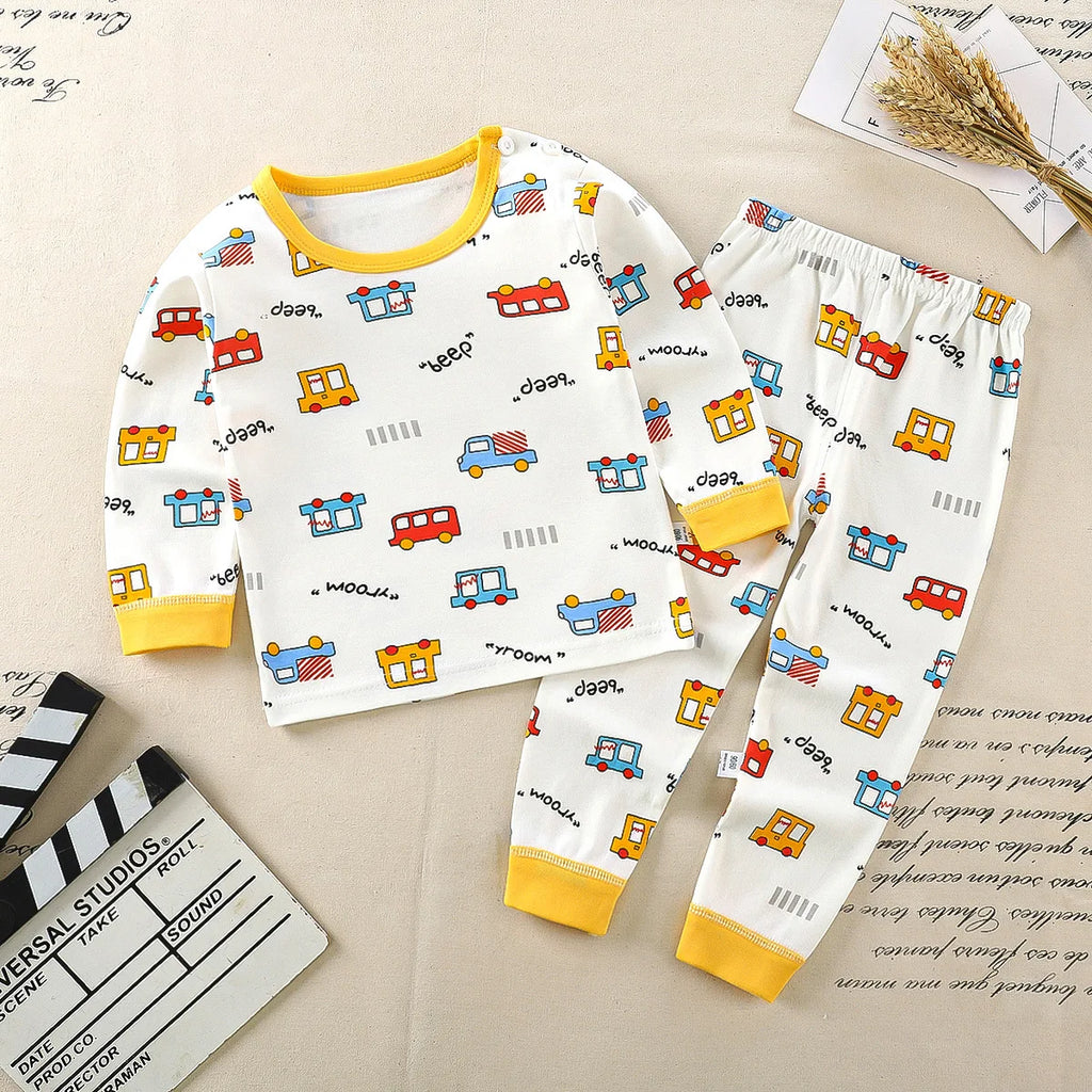 Two Piece Cotton Pajamas multivariant-12