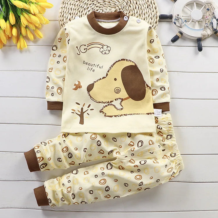 Two Piece Cotton Pajamas multivariant-13