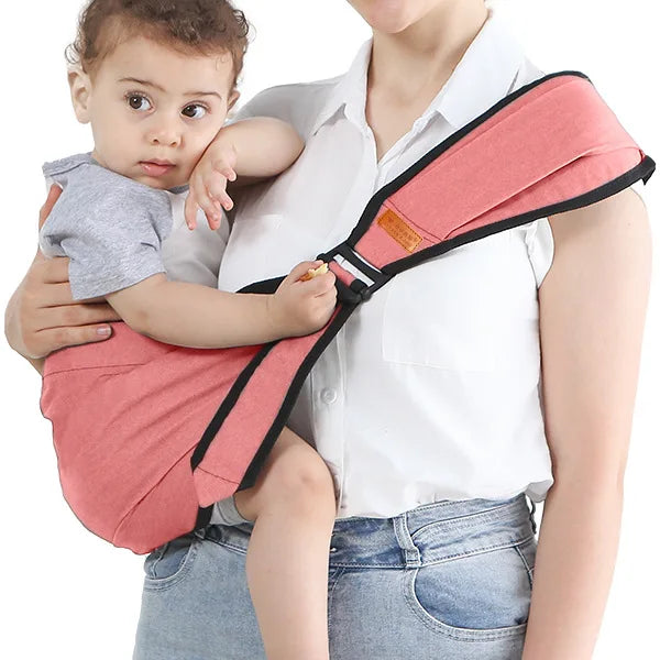 Universal baby carrier with shoulder strap multivariant-5