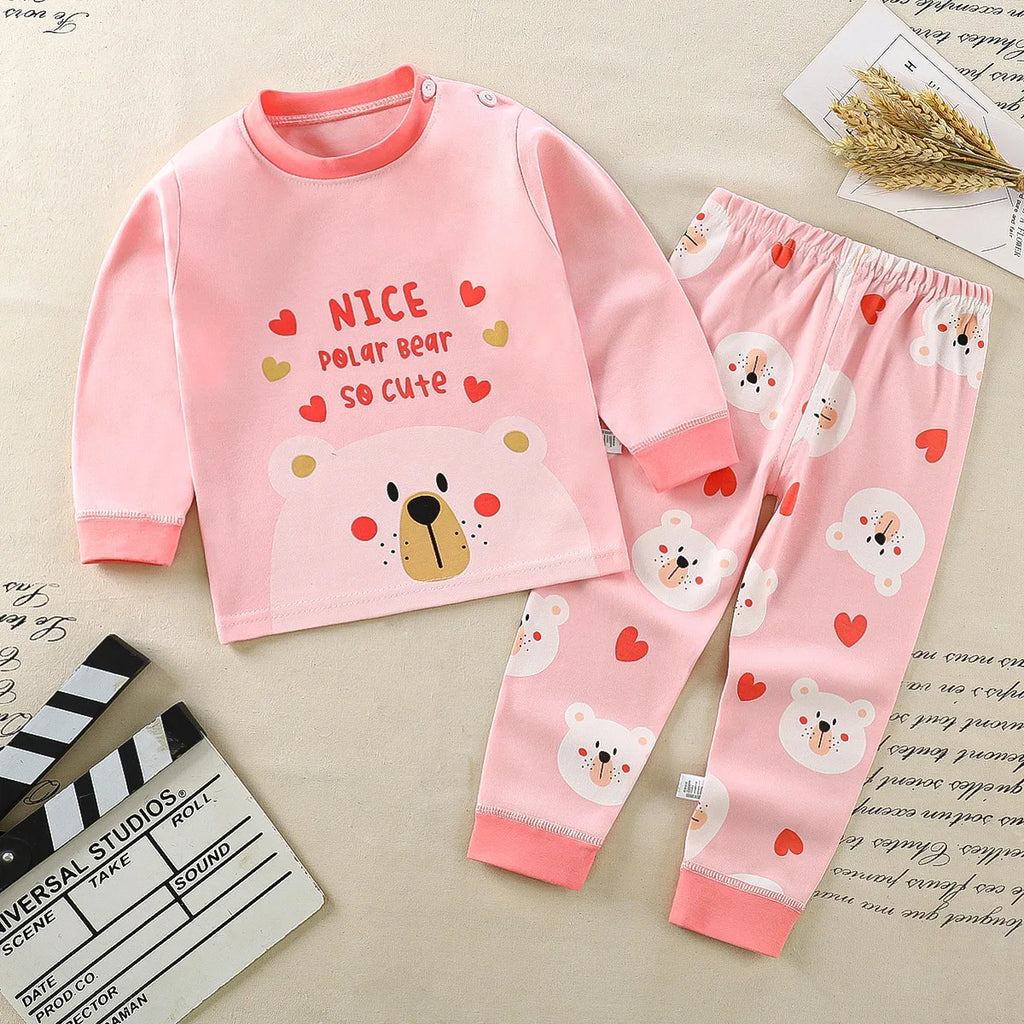 Two Piece Cotton Pajamas multivariant-15