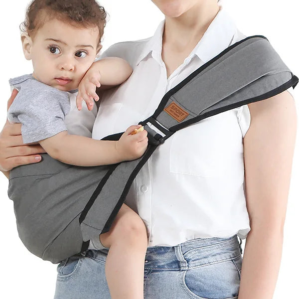 Universal baby carrier with shoulder strap multivariant-6