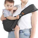 Universal baby carrier with shoulder strap multivariant-7