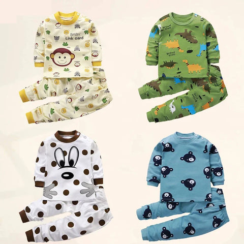 Two Piece Cotton Pajamas multivariant-0