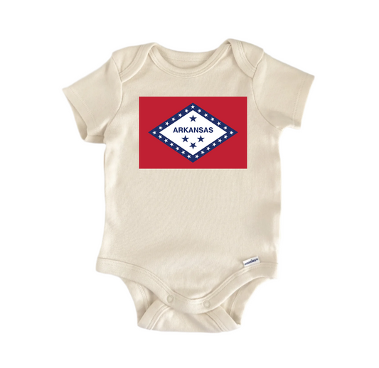 Arkansas - Baby Boy Girl Clothes Infant Bodysuit Funny Cute-0