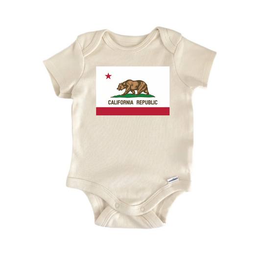 California - Baby Boy Girl Clothes Infant Bodysuit Funny Cute-0