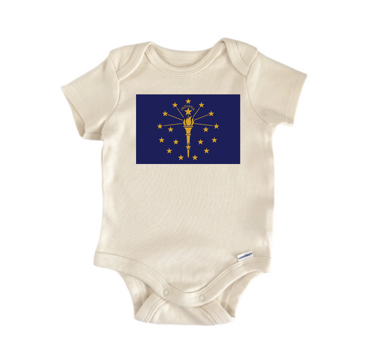 Indiana - Baby Boy Girl Clothes Infant Bodysuit Funny Cute-0