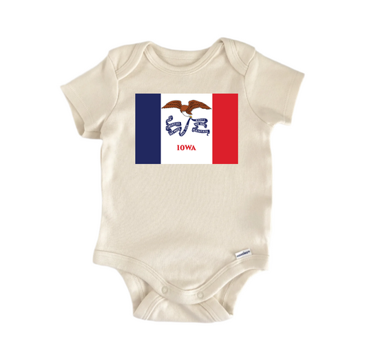 Iowa - Baby Boy Girl Clothes Infant Bodysuit Funny Cute-0