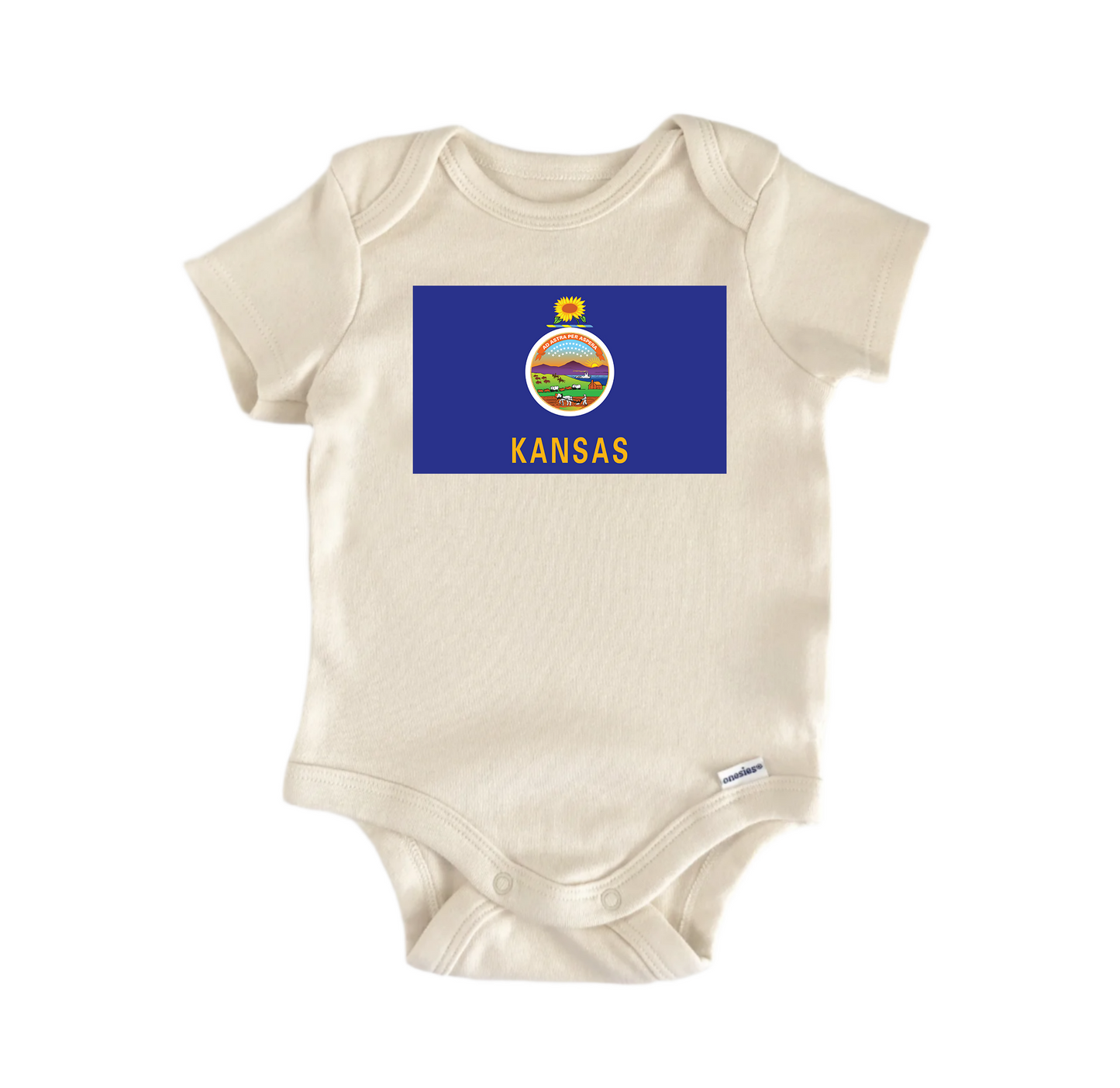Kansas - Baby Boy Girl Clothes Infant Bodysuit Funny Cute-0