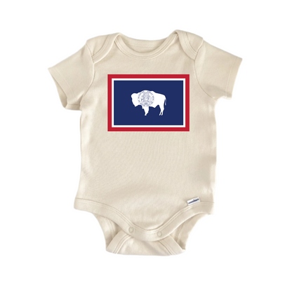Wyoming - Baby Boy Girl Clothes Infant Bodysuit Funny Cute-0