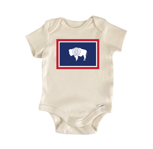 Wyoming - Baby Boy Girl Clothes Infant Bodysuit Funny Cute-0