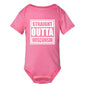 Straight Outta Wisconsin Baby/Toddler Onesie-1
