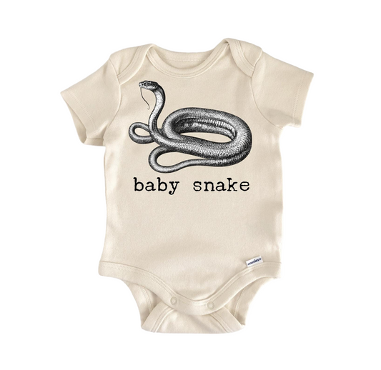 Baby Snake - Baby Boy Girl Clothes Infant Bodysuit Funny Cute Newborn-0