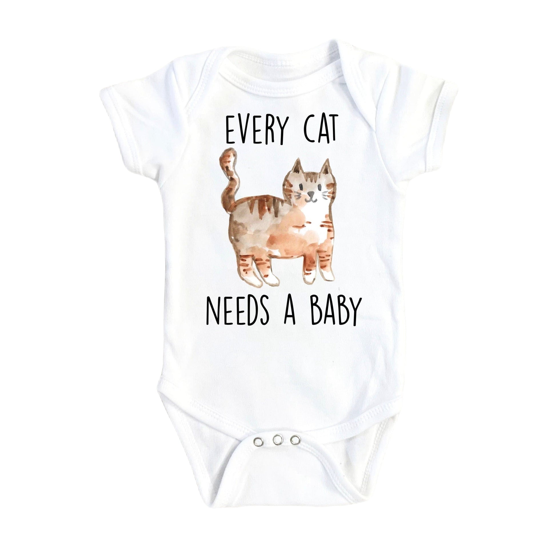 Cat Needs Baby - Baby Boy Girl Clothes Infant Bodysuit Funny Cute Newborn-0