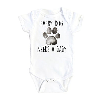 Dog Needs Baby - Baby Boy Girl Clothes Infant Bodysuit Funny Cute Newborn-0