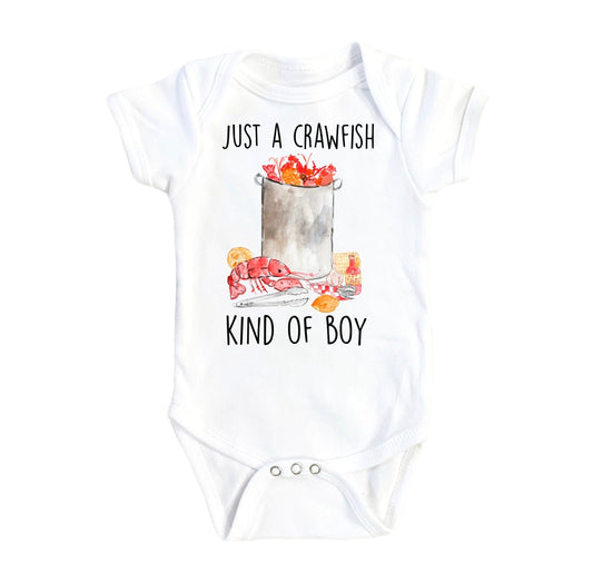 Crawfish Boy - Baby Boy Girl Clothes Infant Bodysuit Funny Cute Newborn-0