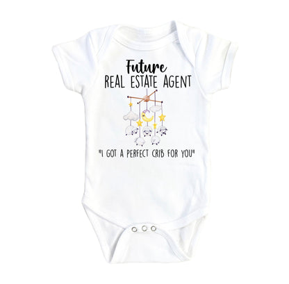 Real Estate - Baby Boy Girl Clothes Infant Bodysuit Funny Cute Newborn 1B-0