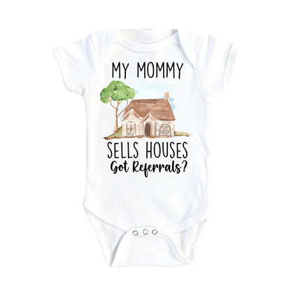 Real Estate - Baby Boy Girl Clothes Infant Bodysuit Funny Cute Newborn 1D-0