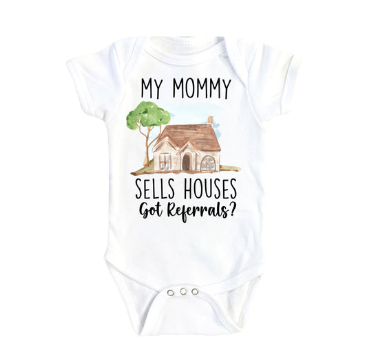 Real Estate - Baby Boy Girl Clothes Infant Bodysuit Funny Cute Newborn 1D-0