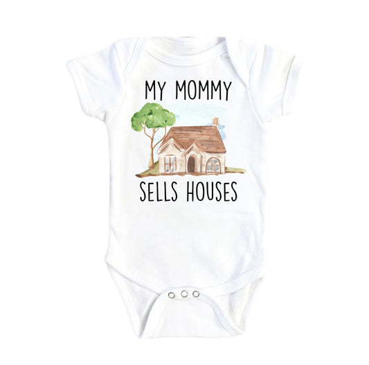 Real Estate - Baby Boy Girl Clothes Infant Bodysuit Funny Cute Newborn 1F-0