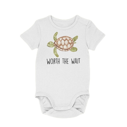 Rainbow Baby Turtle - Baby Boy Girl Clothes Infant Bodysuit Funny Cute Newborn-0
