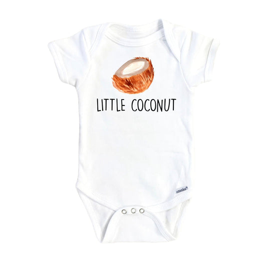 Little Coconut Onesie® Baby Boy Girl Clothes Infant Bodysuit Funny Cute Newborn-0