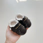 Winter Hot Selling Baby Letters Print Cozy Fleece Toddler Walking Shoes-3