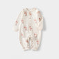 Spring Arrival Baby Unisex Long Sleeves Simple Pattern Rompers-6